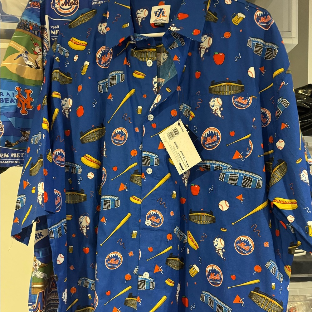 FOCO New York Mets Shirt 3XL NWT